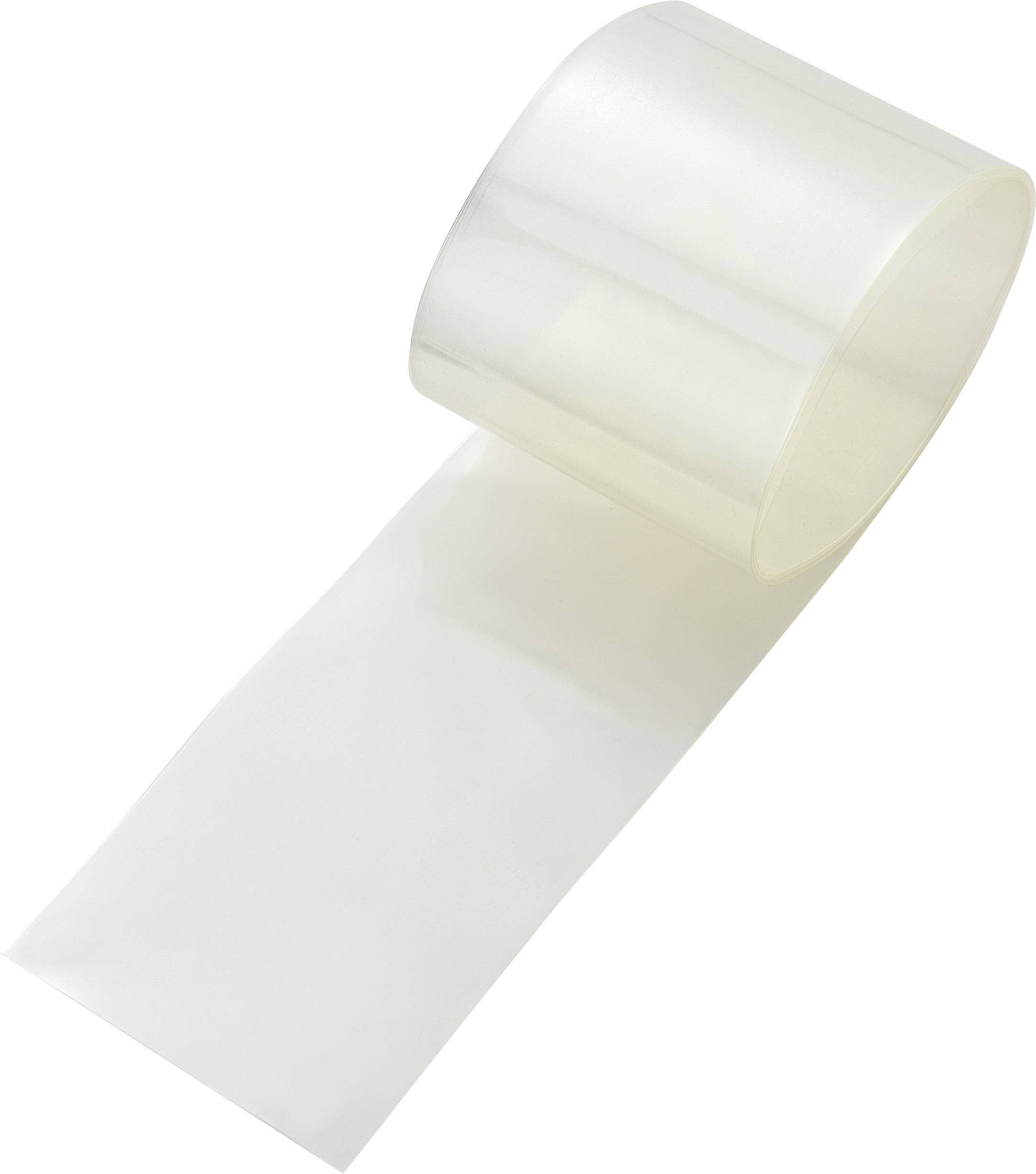 Rurka termokurczliwa do akumulatorów bez kleju TRU COMPONENTS 93014c87b przeźroczysty 38 mm Współczynnik skurczu:2:1 1 s - obrazek 1