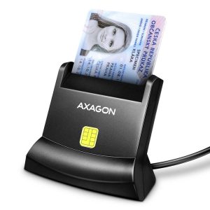 Czytnik kart chip AXAGON CRE-SM4N 1 szt. Czytnik kart chip AXAGON CRE-SM4N 1 szt.