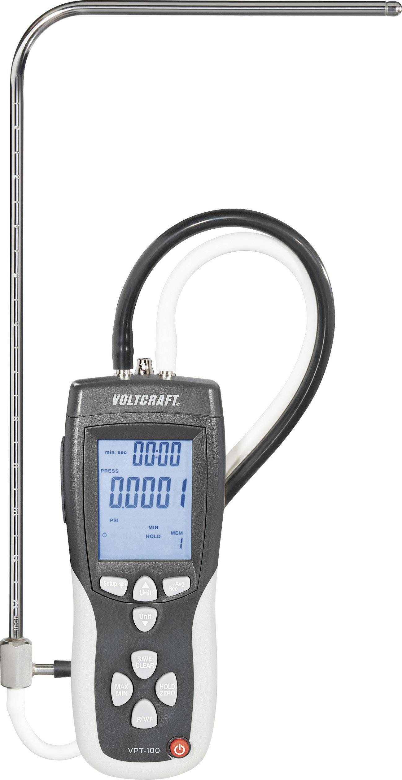 Anemometr VOLTCRAFT VPT-100, 5 do 80 m/s, 0 do 50 °C - obrazek 1