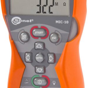 Miernik rezystancji izolacji Sonel MIC-10 Kalibracja (ISO)