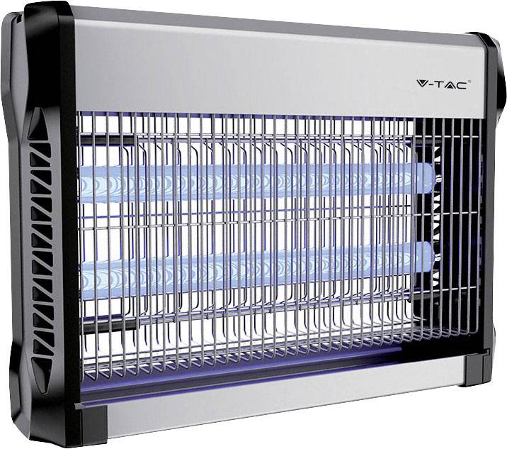 V-TAC VT-3220 11180 Pułapka UV na komary światło UV 20 W (Ø x W) 397 mm x 280 mm czarny, szary 1 szt. - obrazek 1