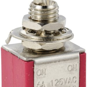 TRU COMPONENTS TC-11546996 Przełącznik dźwigienkowy, 2 x wł/wł, 125 V/AC, 250 V/AC, 3 A, 1 szt. TRU COMPONENTS TC-11546996 Przełącznik dźwigienkowy, 2 x wł/wł, 125 V/AC, 250 V/AC, 3 A, 1 szt.