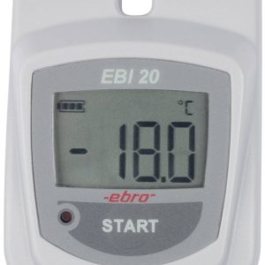 Rejestrator temperatury ebro EBI 20-T1 1601-0042-Z -30 do 70 °C Rejestrator temperatury ebro EBI 20-T1 1601-0042-Z -30 do 70 °C