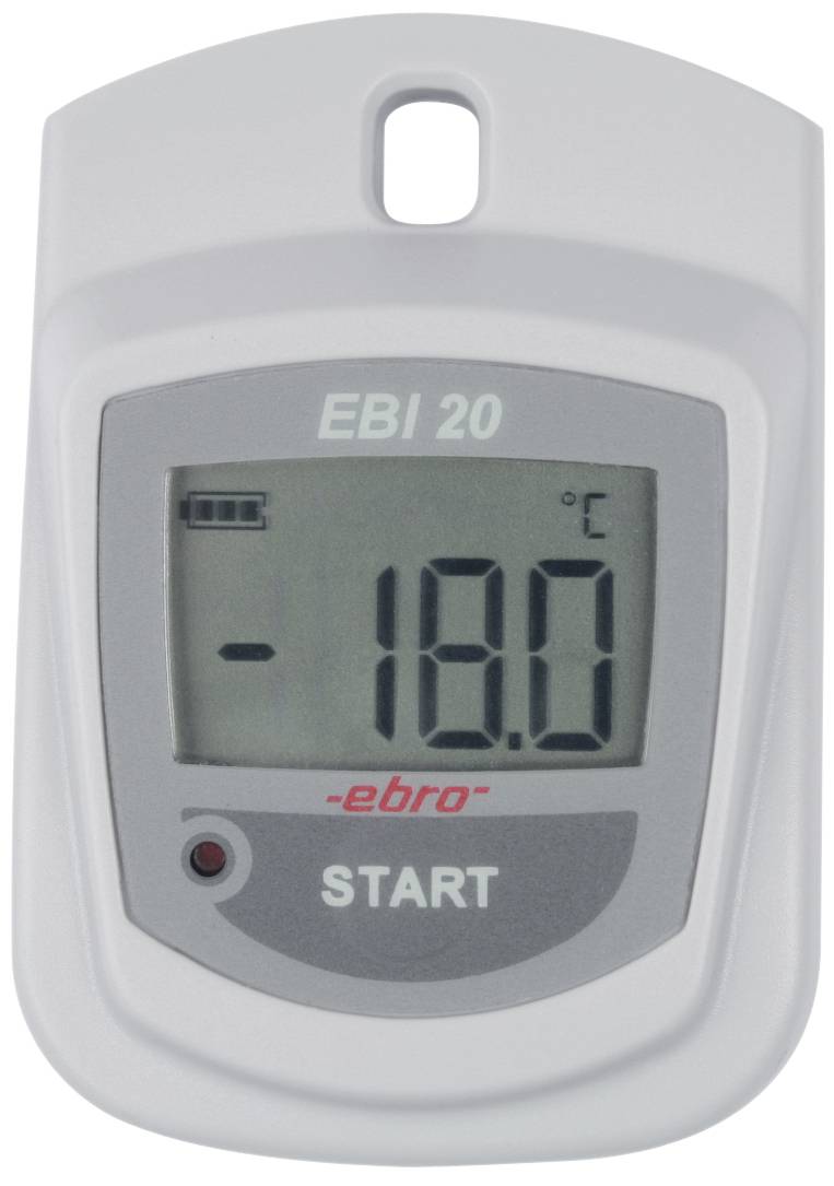 Rejestrator temperatury ebro EBI 20-T1 1601-0042-Z -30 do 70 °C - obrazek 1