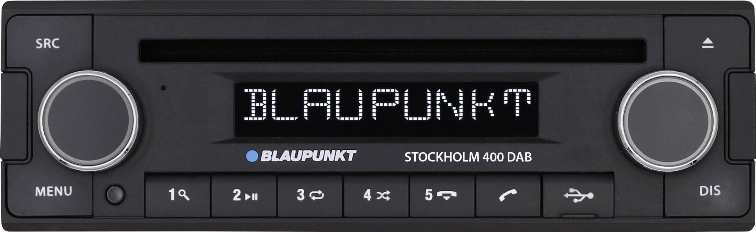 Radio samochodowe Blaupunkt Stockholm 400 DAB BT, 4 x 50 W - obrazek 1