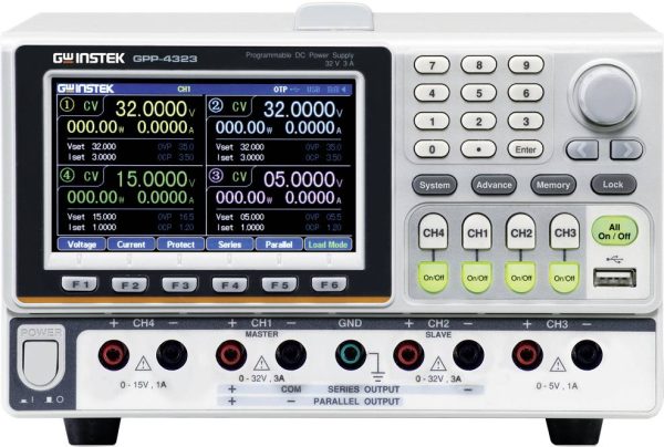 Zasilacz laboratoryjny regulowany GW Instek GPP-4323 0 – 32 V 0 – 3 A