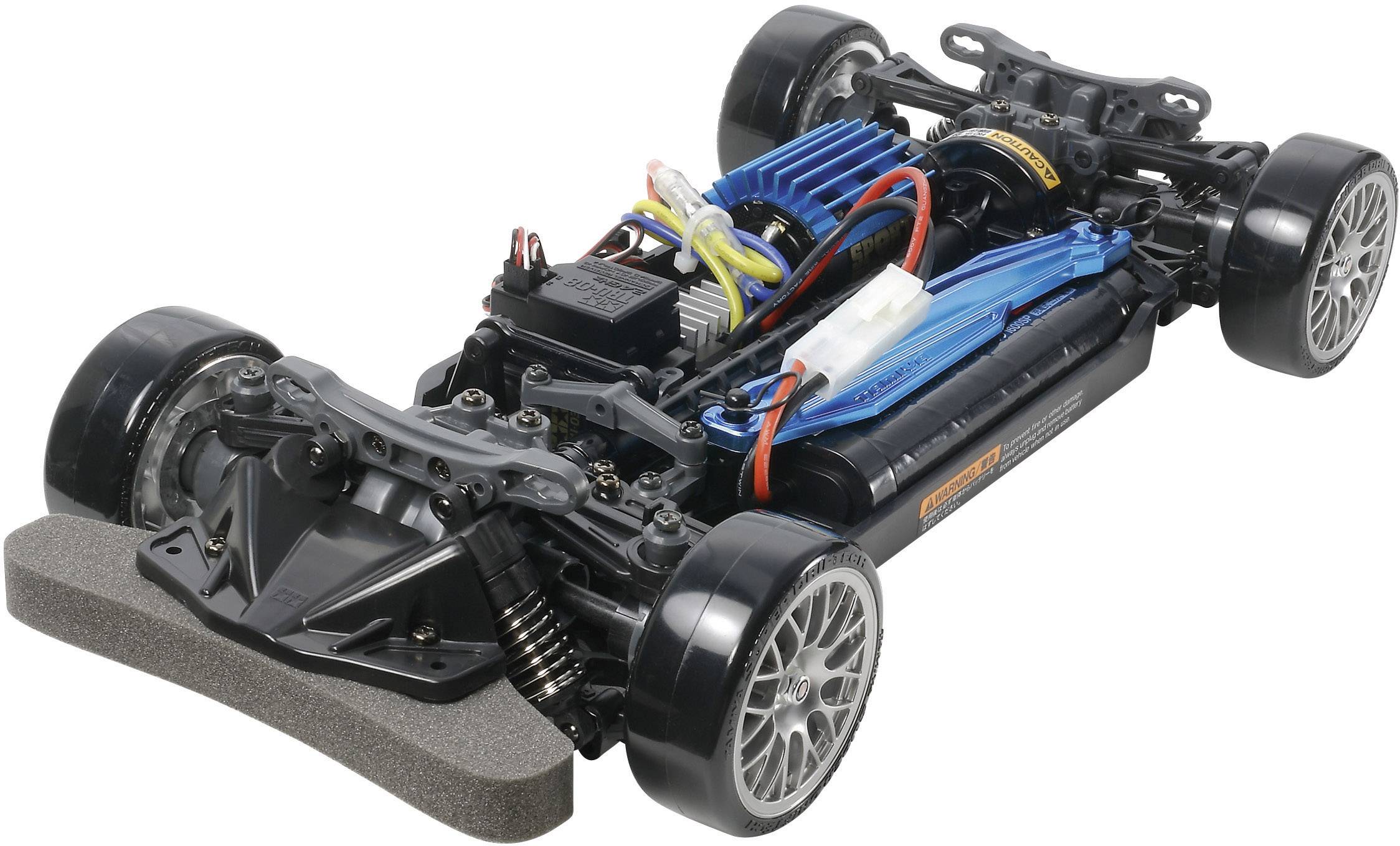 Tamiya TT-02D Drift Spec Chassis Szczotkowy 1:10 Model samochodu RC Elektryczny Tor Napęd na wszystkie koła Do samodziel - obrazek 1