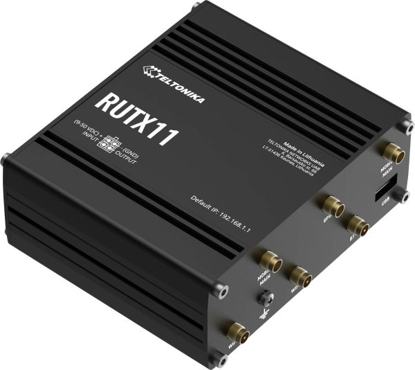 Teltonika RUTX11 Router WiFi Wbudowany modem: LTE 300 MBit/s