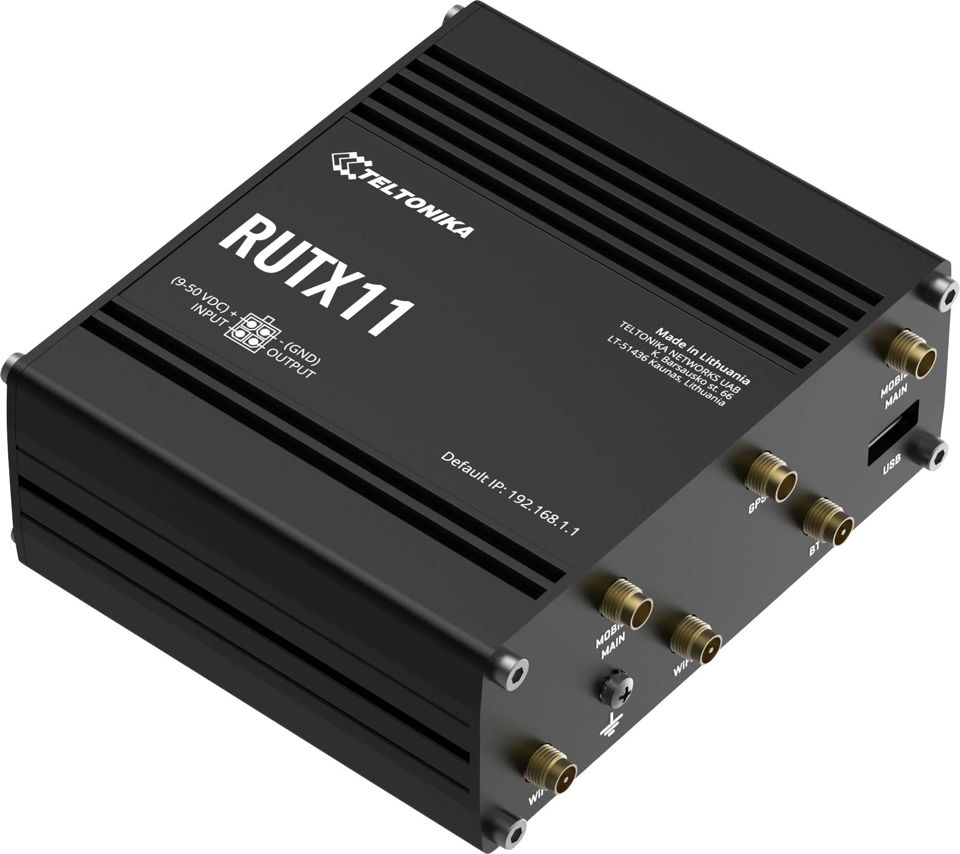 Teltonika RUTX11 Router WiFi Wbudowany modem: LTE 300 MBit/s - obrazek 1