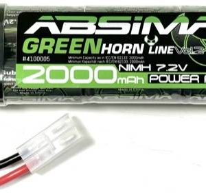 Pakiet akumulatorów (NiMH) 7.2 V 2000 mAh Absima Softcase Tamiya