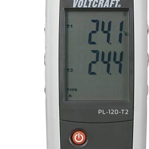Termometr typu K, J VOLTCRAFT PL120 T2, -200 – +1372 °C Termometr typu K, J VOLTCRAFT PL120 T2, -200 – +1372 °C