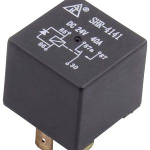 TRU COMPONENTS 1433307 Przekaźnik samochodowy SHR-4141 SHR-12VDC-F-C 5pin, 40 A TRU COMPONENTS 1433307 Przekaźnik samochodowy SHR-4141 SHR-12VDC-F-C 5pin, 40 A