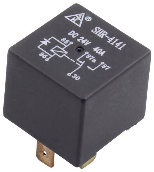 TRU COMPONENTS 1433307 Przekaźnik samochodowy SHR-4141 SHR-12VDC-F-C 5pin, 40 A