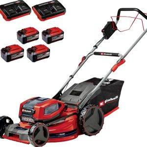 Einhell Professional Power X-Change GP-CM 36/52 S Li BL (4×5,2Ah) akumulatorowy Akumulatorowa kosiarka do trawy wraz z 2 Einhell Professional Power X-Change GP-CM 36/52 S Li BL (4×5,2Ah) akumulatorowy Akumulatorowa kosiarka do trawy wraz z 2