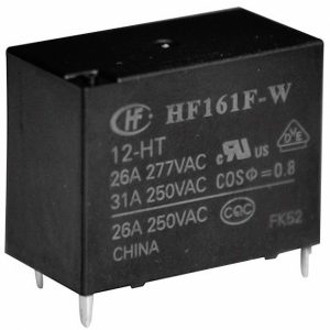 Przekaźnik solarny mocy Hongfa HF161F-W/012-HT, NO, monostabilny, 12 V/DC, maks. 31 A Przekaźnik solarny mocy Hongfa HF161F-W/012-HT, NO, monostabilny, 12 V/DC, maks. 31 A