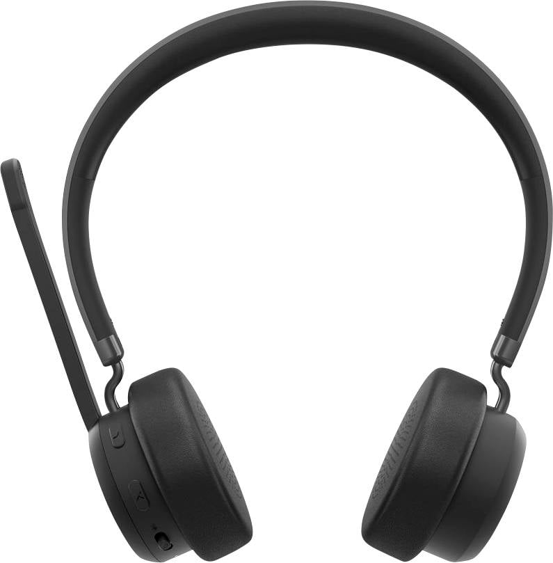 Lenovo 4XD1Q30302 Słuchawki nauszne Bluetooth stereo czarny redukcja szumów mikrofonu zestaw słuchawkowy, wyciszenie mik - obrazek 1