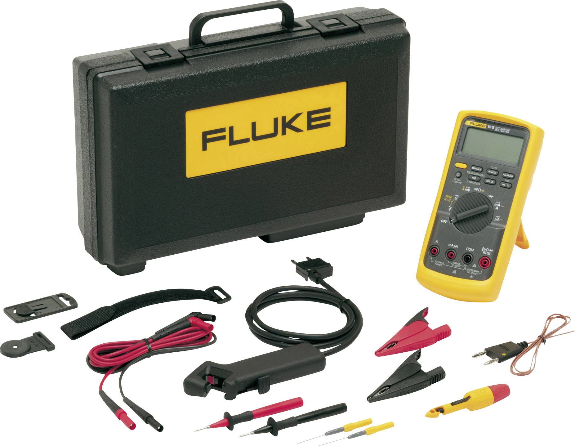 Fluke 88V/A Multimetr cyfrowy pomiar pojazdu CAT III 1000 V, CAT IV 600 V Wyświetlane liczby: 19999 - obrazek 1