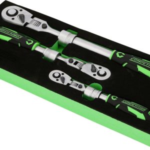 Zestaw kluczy nasadowych KS Tools 512.0103 COMPETITION Teleskop-Ratschen-Satz,3-tlg 512.0103 Zestaw kluczy nasadowych KS Tools 512.0103 COMPETITION Teleskop-Ratschen-Satz,3-tlg 512.0103