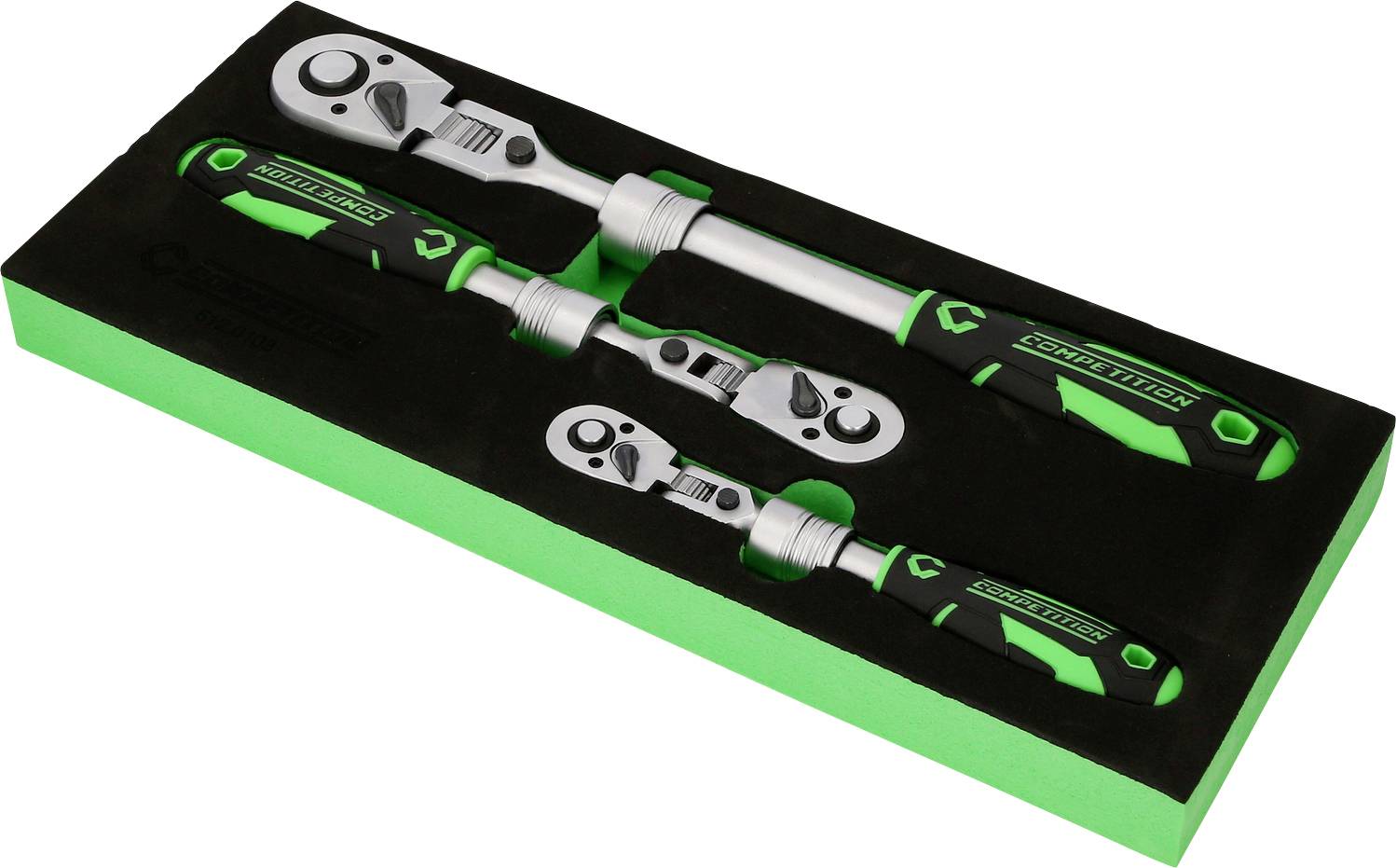 Zestaw kluczy nasadowych KS Tools 512.0103 COMPETITION Teleskop-Ratschen-Satz,3-tlg 512.0103 - obrazek 1
