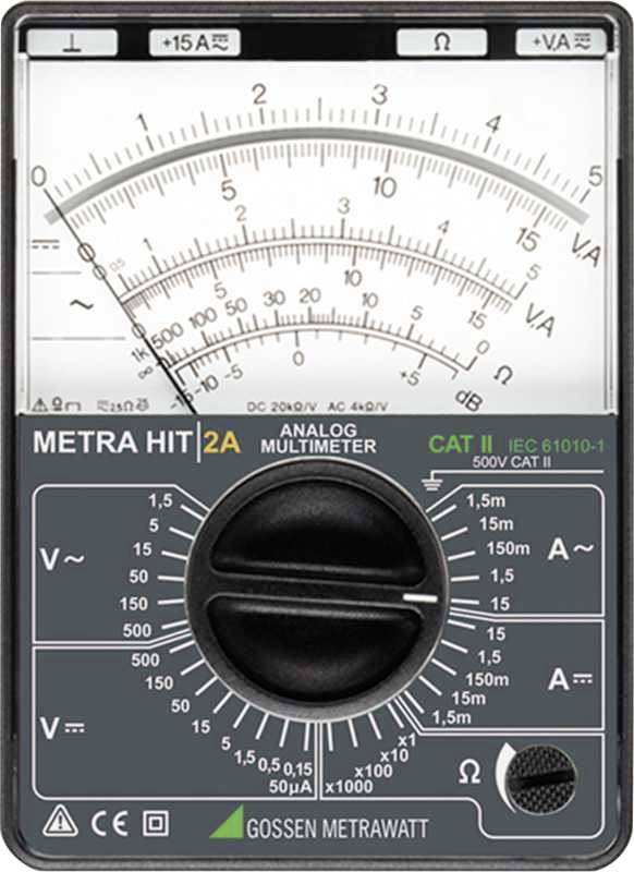 Gossen Metrawatt METRAHit 2A Multimetr analogowy - obrazek 1
