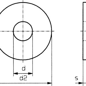 Podkładka Toolcraft 192033, M5, O = 15 x 5,3 mm, 1,2 mm, DIN 9021, 100 szt. Podkładka Toolcraft 192033, M5, O = 15 x 5,3 mm, 1,2 mm, DIN 9021, 100 szt.