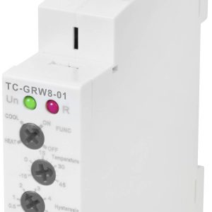 Termostat TRU COMPONENTS TC-GRW8-01 NTC -15 do 45 °C Przekaźnik 16 A (D x S x W) 90 x 18 x 64 mm Termostat TRU COMPONENTS TC-GRW8-01 NTC -15 do 45 °C Przekaźnik 16 A (D x S x W) 90 x 18 x 64 mm