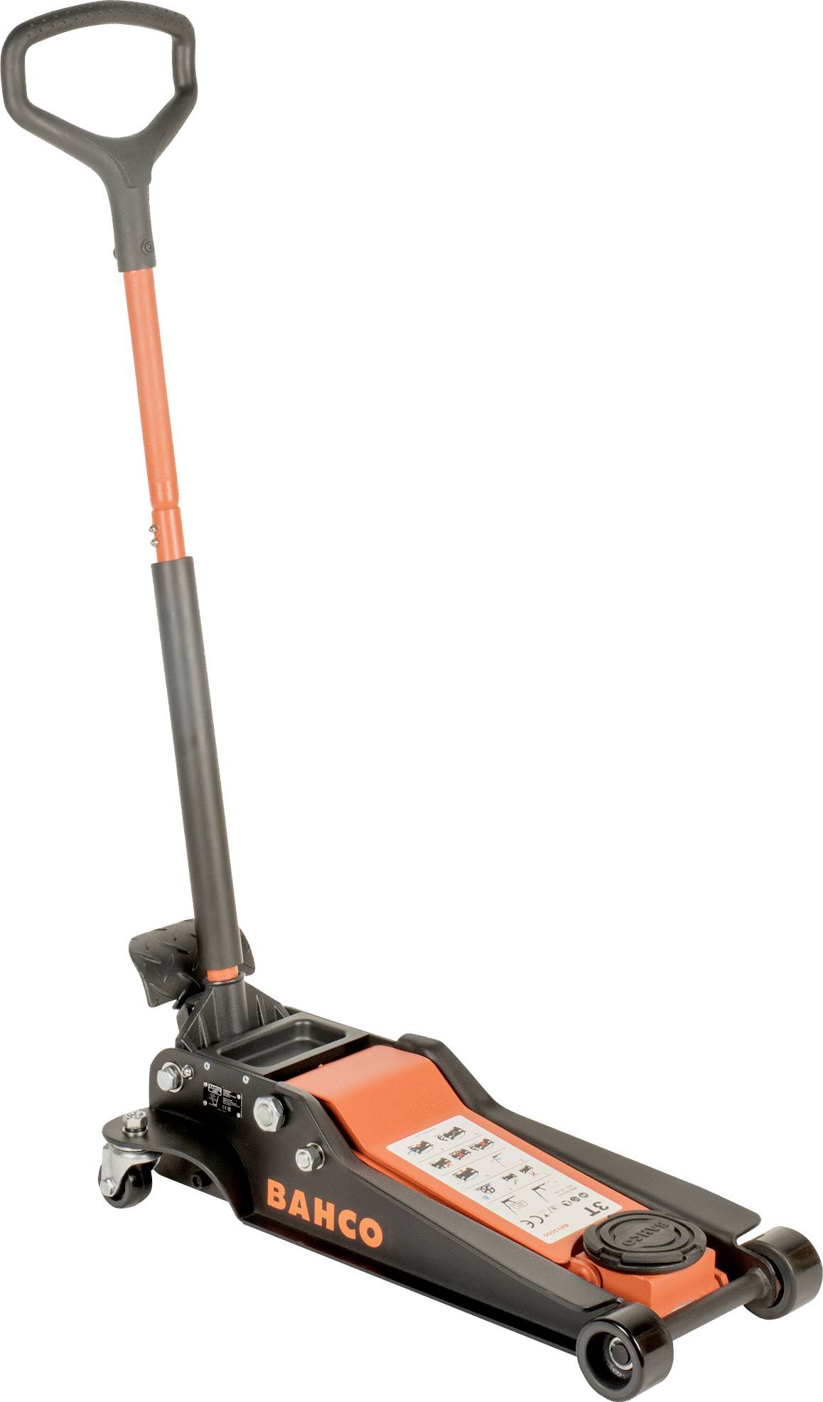 Jack Bahco BH13000, 3 t, Wysokość robocza: 90 mm - 55.2 cm - obrazek 1