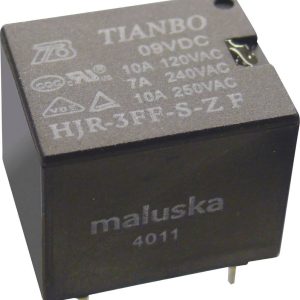 Przekaźnik miniaturowy HJR-3FF Tianbo Electronics HJR-3FF-12VDC-S-ZF 12 V/DC 1 zestyk pr Przekaźnik miniaturowy HJR-3FF Tianbo Electronics HJR-3FF-12VDC-S-ZF 12 V/DC 1 zestyk pr