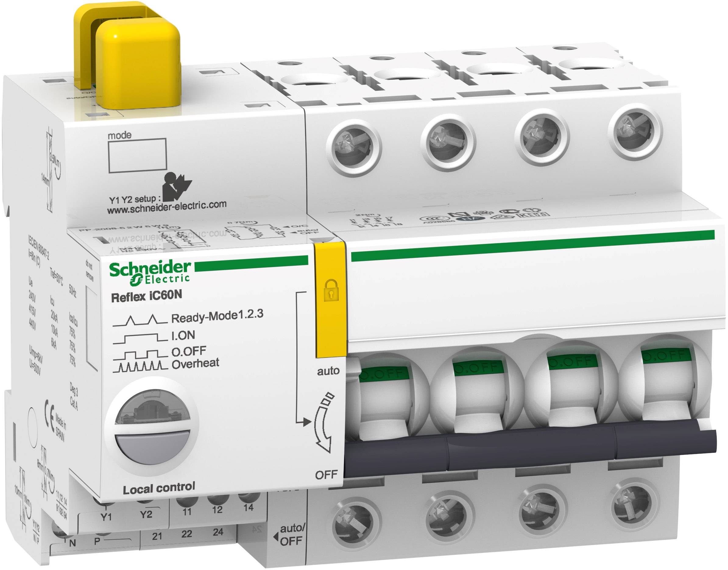 Schneider Electric A9C61416 A9C61416 Wyłącznik automatyczny 16 A 230 V - obrazek 1