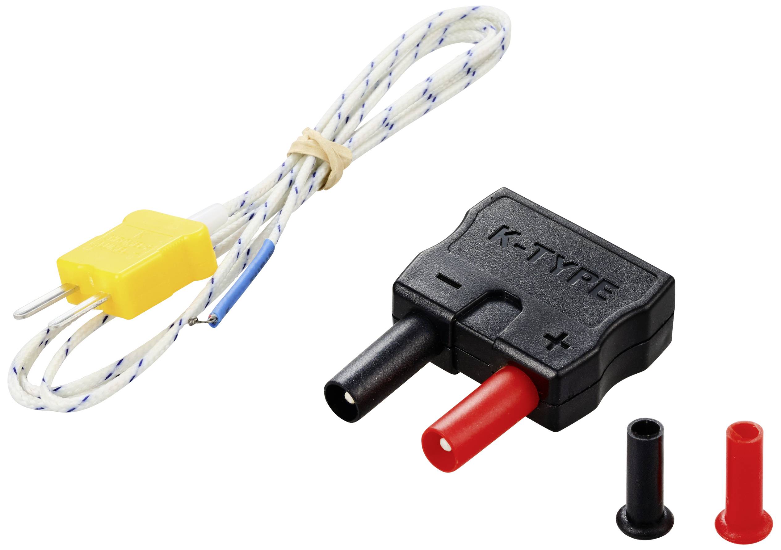 Adapter do pomiaru temperatury typu K VOLTCRAFT, VC-14297090, -40 do 250 °C - obrazek 1