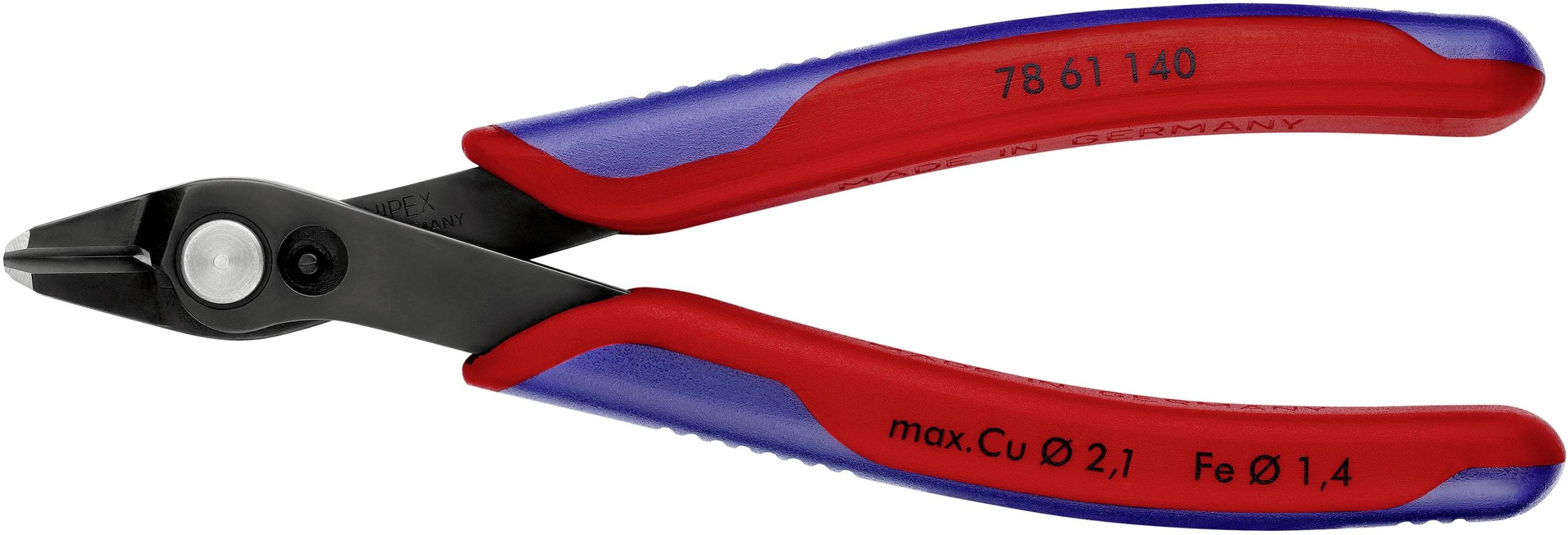 Szczypce do PCB Knipex Super-Knips 78 61 140, 140 mm, 64 HRC, dla elektroników i mechaników - obrazek 1