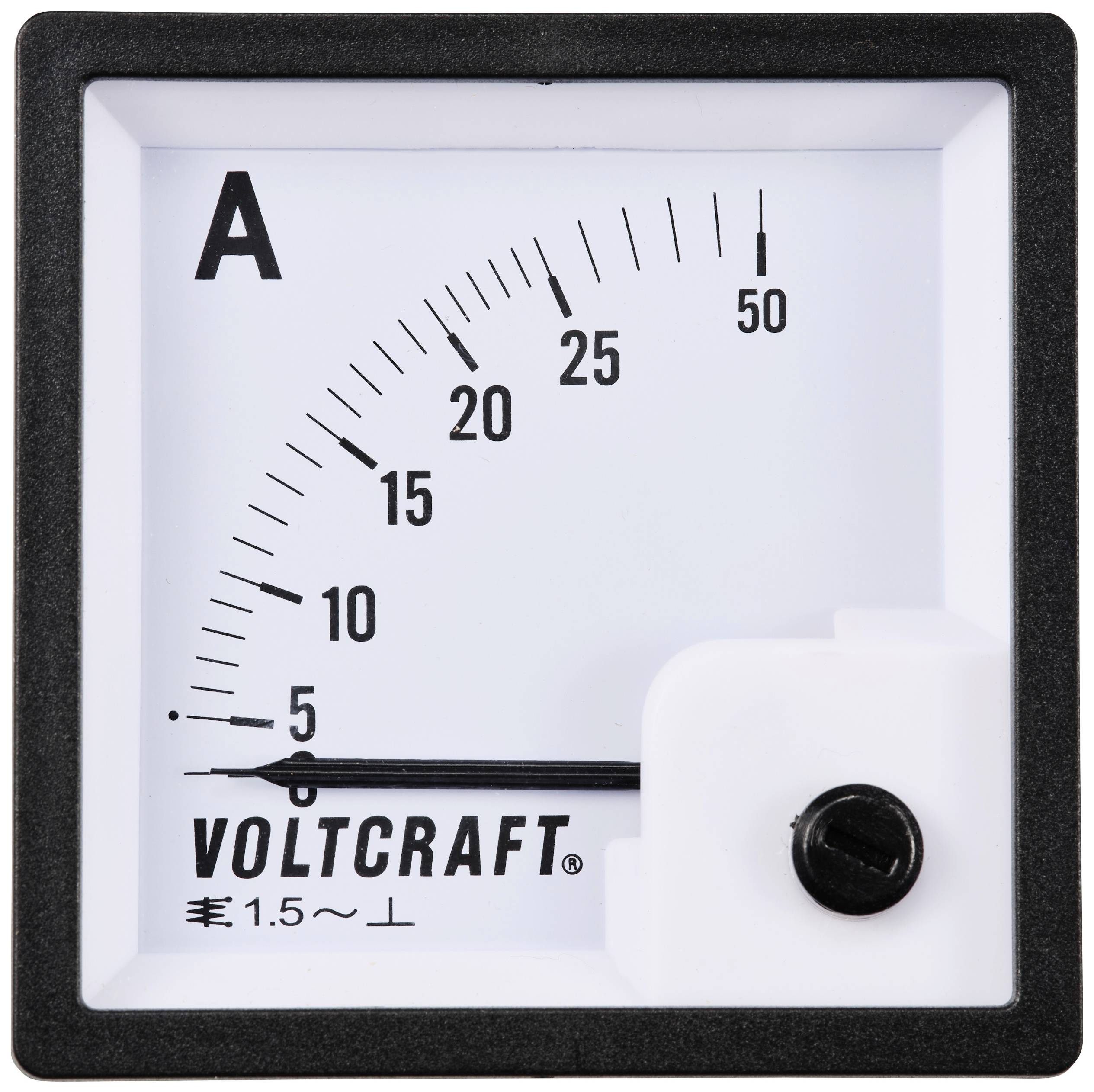 Analogowy wskaźnik panelowy VOLTCRAFT AM-72X72/25A - obrazek 1