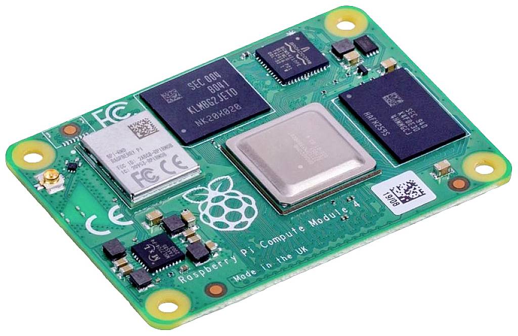 Raspberry Pi® Compute Modul 4 CM4104032 (4 GB RAM / 32 GB eMMC / ) 4 x 1.5 GHz - obrazek 1