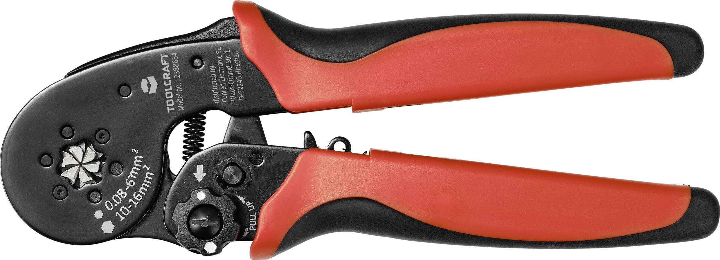 Zaciskarka TOOLCRAFT TO-7165962, 0.08 do 16.0 mm² - obrazek 1