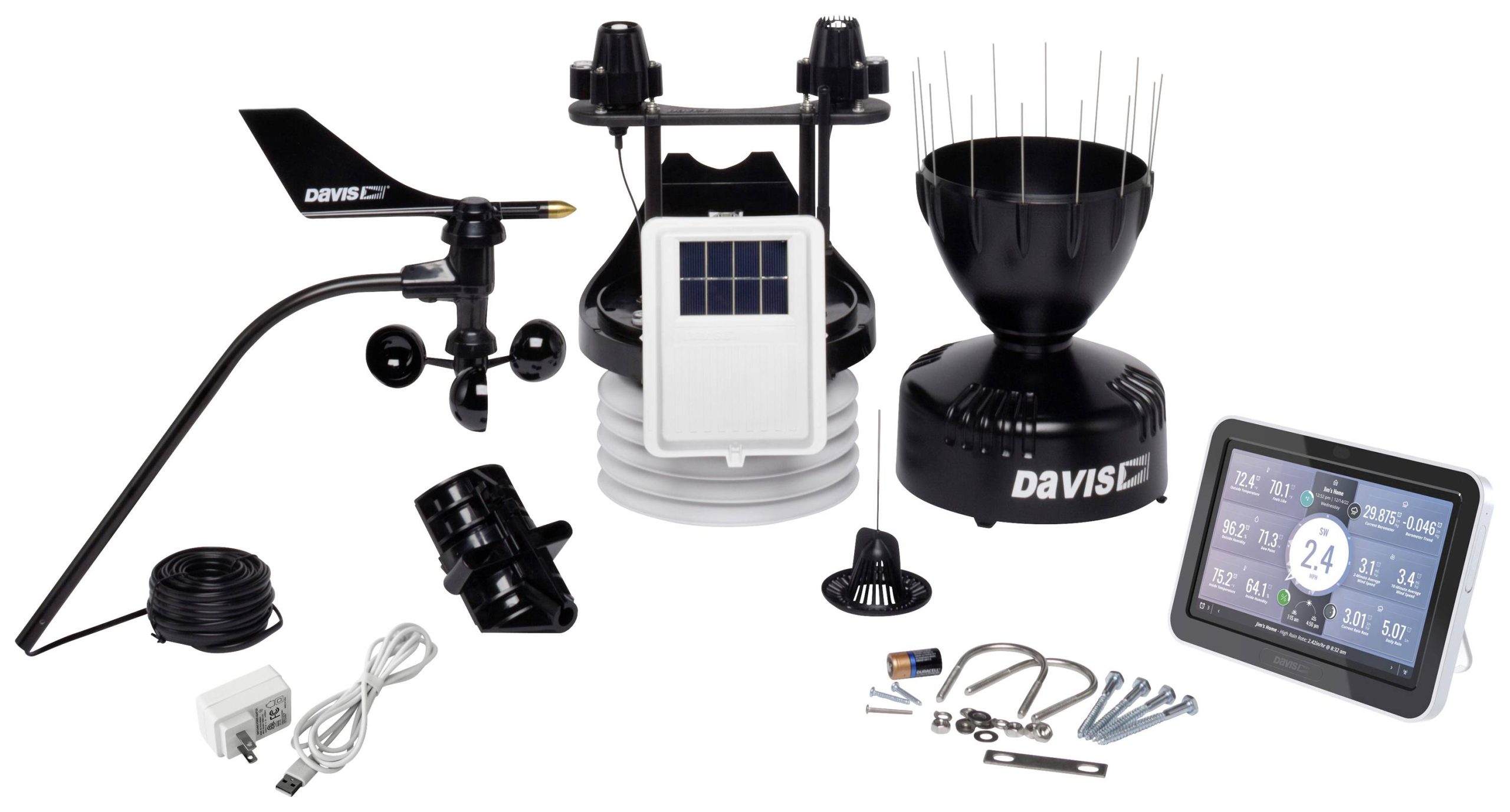 Stacja pogodowa bezprzewodowa Davis Instruments VANTAGE PRO2 Plus with console - EU 6262EU - obrazek 1