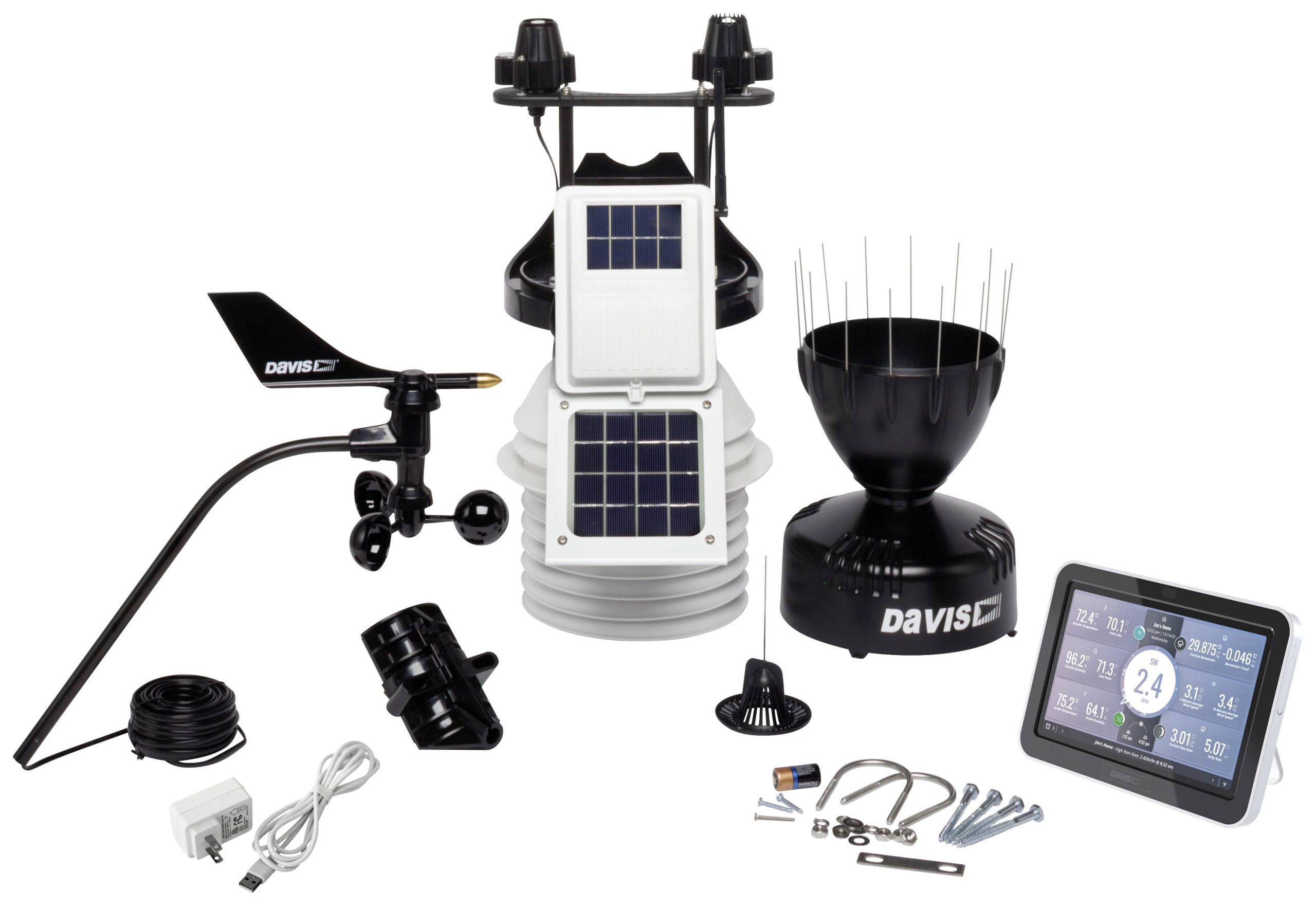 Stacja pogodowa bezprzewodowa Davis Instruments VANTAGE PRO2 active Plus with console - EU 6263EU - obrazek 1