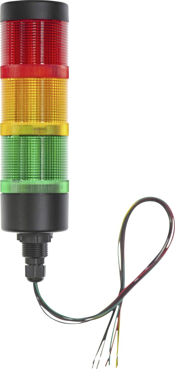 Kolumna sygnalizacyjna TRU COMPONENTS TC-HBJD-55A-D/3/RYG/24V/IP65 TC-12835340 1 szt.