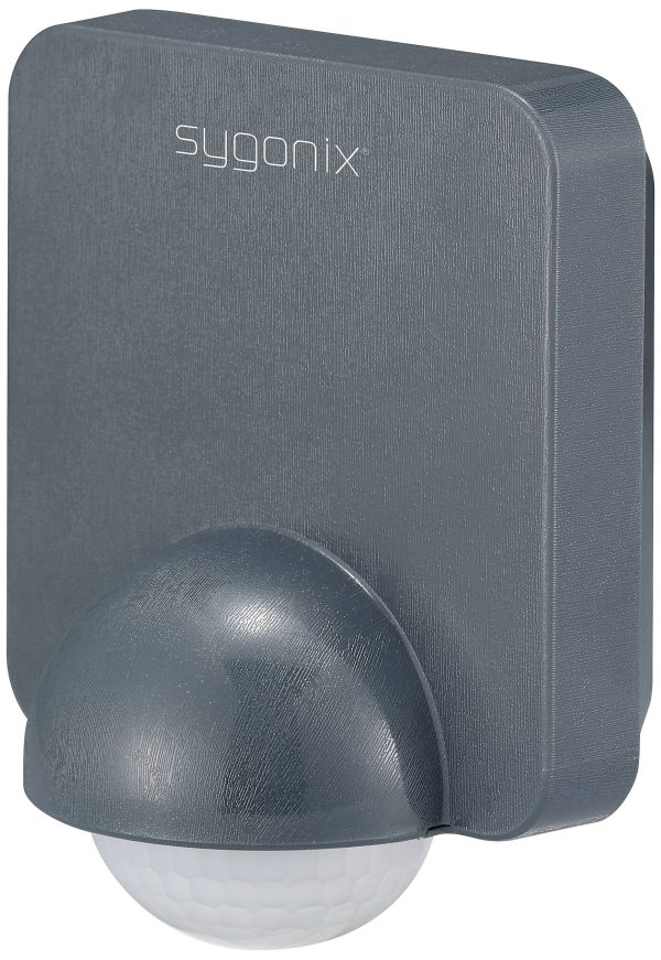 Czujnik ruchu PIR Sygonix SY-5836536 360 ° IP54 ciemno-szary