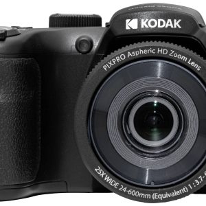 Kodak PIXPRO Astro Zoom AZ255 Aparat cyfrowy 16.76 MPx Zoom optyczny: 25 x czarny Nagrywanie w Full-HD, Stabilizacja obr Kodak PIXPRO Astro Zoom AZ255 Aparat cyfrowy 16.76 MPx Zoom optyczny: 25 x czarny Nagrywanie w Full-HD, Stabilizacja obr