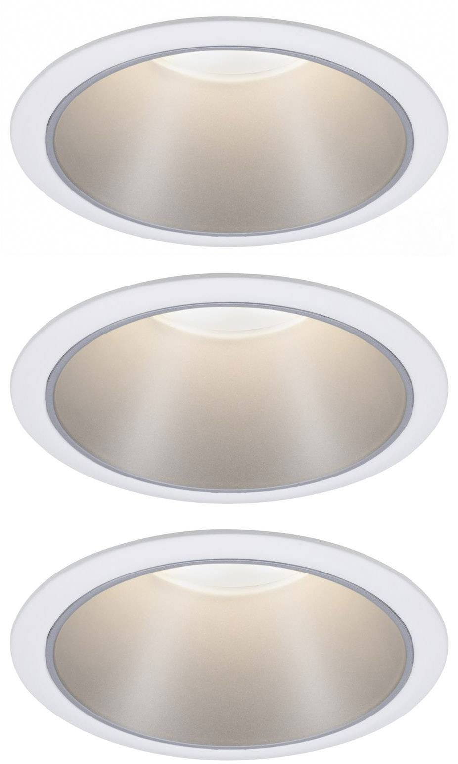 Lampa do zabudowy Paulmann Cole Coin 93410 Zestaw 3-elementowy 6 W 460 lm - obrazek 1