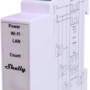 Shelly Shelly Pro 3EM 400A Licznik energii elektrycznej Bluetooth, Wi-Fi Shelly Shelly Pro 3EM 400A Licznik energii elektrycznej Bluetooth, Wi-Fi