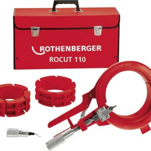 Rothenberger Zestaw ROCUT® 110 do rur z tworzyw sztucznych 50, 75 i 110 mm 55035 Rothenberger Zestaw ROCUT® 110 do rur z tworzyw sztucznych 50, 75 i 110 mm 55035