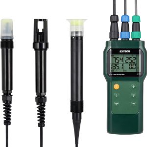 Analizator jakości wody Extech, wartość pH, zasolenie, Zawartość soli, przewodność, cząstki rozpuszczone (TDS), temperat