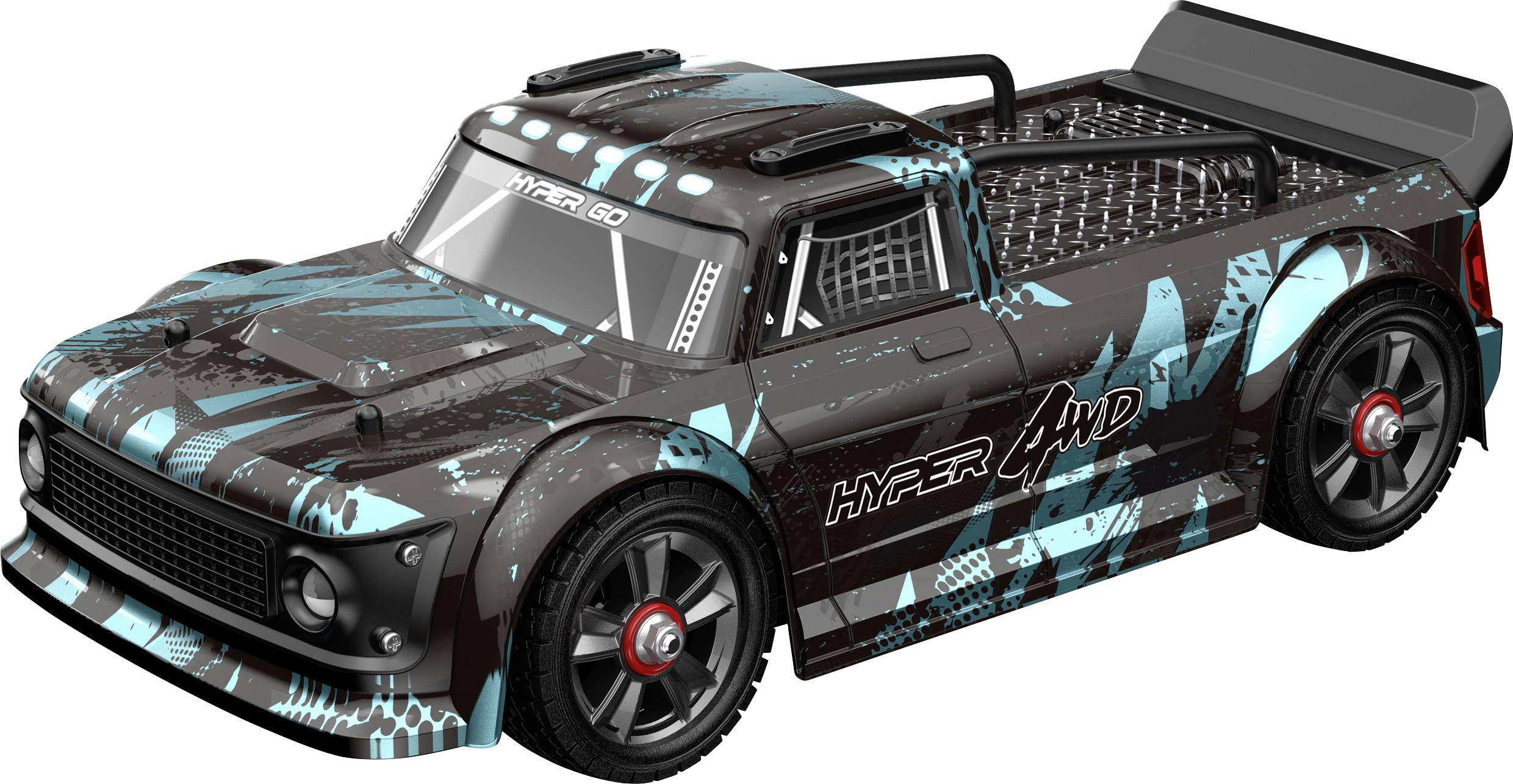 MJX Hyper GO czarny Bezszczotkowy 1:14 Model samochodu RC Elektryczny Rally Napęd na wszystkie koła RtR 2,4 GHz zawiera - obrazek 1