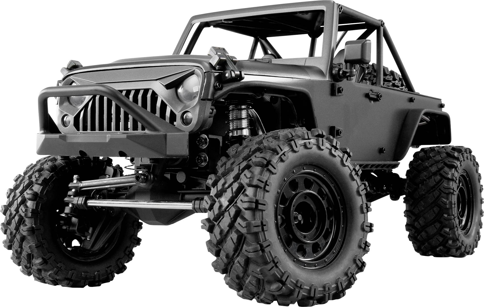 Amewi Hyper Go SC Scale Crawler Bezszczotkowy 1:12 Samochód RC dla początkujących Elektryczny Crawler RtR 2,4 GHz z efek - obrazek 1