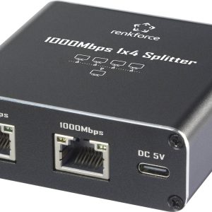 Renkforce RF-6739680 RF-GES-400 Switch sieciowy RJ45 5 Portów 1 GBit/s zasilanie USB Renkforce RF-6739680 RF-GES-400 Switch sieciowy RJ45 5 Portów 1 GBit/s zasilanie USB
