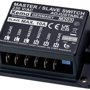 Kemo M203 Przełącznik Master Slave element 230 V/AC Kemo M203 Przełącznik Master Slave element 230 V/AC