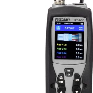 Tester kabli VOLTCRAFT KT-600 VC-9199620, lokalizacja przerw Tester kabli VOLTCRAFT KT-600 VC-9199620, lokalizacja przerw