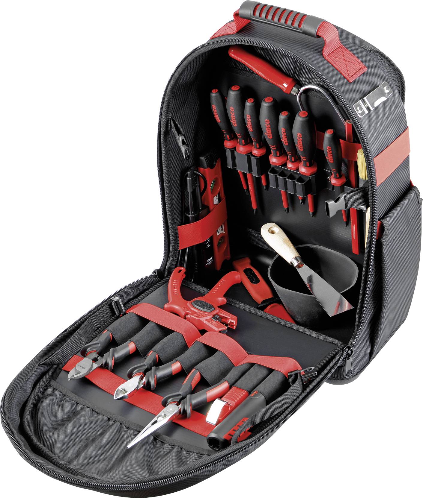 Plecak na narzędzia z wyposażeniem Cimco Lehrlingsrucksack ECO 170400 - obrazek 1