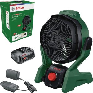 Bosch Home and Garden UniversalFan 18V-1000 Dmuchawa akumulatorowa zielony, czarny z akumulatorem Bosch Home and Garden UniversalFan 18V-1000 Dmuchawa akumulatorowa zielony, czarny z akumulatorem